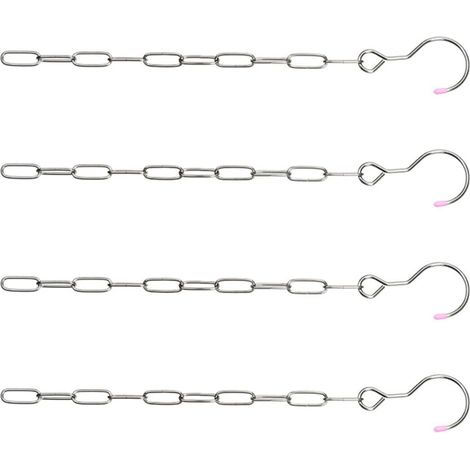 de 4 cintres suspendus en acier inoxydable organisateur de