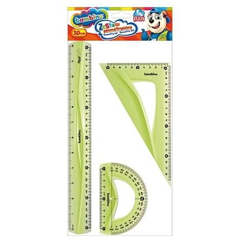 Geometrisches Set, 3-teilig. 30 cm, Bambino 3158