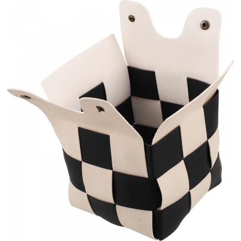 Porte-boîte À Mouchoirs Carré Préféré des Influenceurs Décoration À Carreaux pour Le Bureau (1/5)
