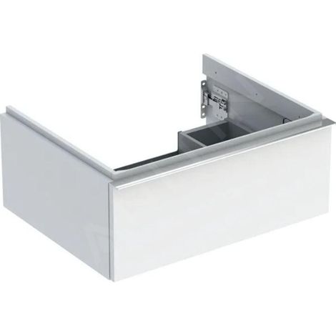 Geberit iCon, armoire basse pour lavabo, 1 tiroir, 59,2x24,7x47,6 (1/2)