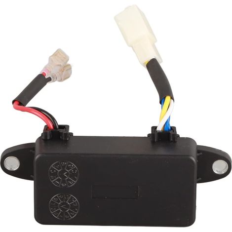 250V 220UF Régulateur De Tension Automatique AVR pour Générateur D'Essence Monophasé 1-3Kw Noir (1/5)