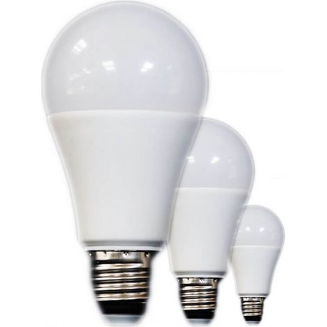Pack de 3 ampoules LED 12W E27 A60 blanc neutre (équivalent à 80W incandescent) (1/3)