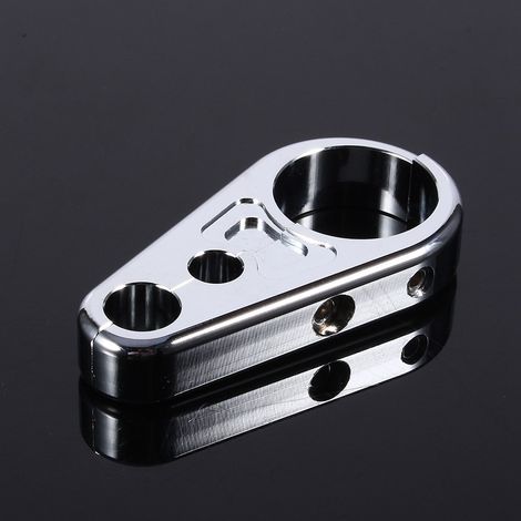 Support de câble d'embrayage et de frein pour moto, collier de fixation 25mm, guidon 1 pouce, clip de maintien en métal, accessoire de guidon moto (1/5)