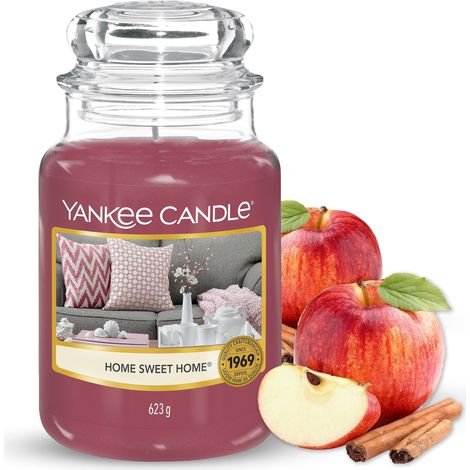 Yankee Candle Candela profumata in giara grande Dolce casa Durata Fino a 150 Ore Regali per donne (1/4)