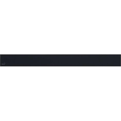 Alca Rejillas - Rejilla para canaleta de ducha lineal 105 cm, cristal/negro GL1204-1050 (1/3)