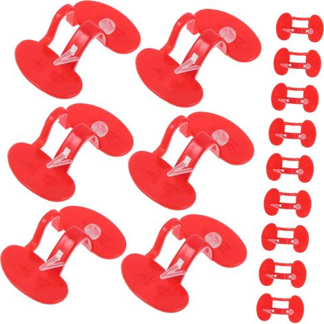 300pièces Lunettes Picage Pour Poules Protection Yeux Sans Broches Équipement Agricole Pour Poulets (1/5)