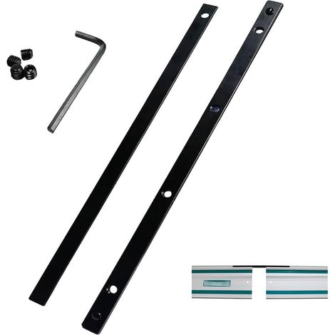 2 Pack Guide Rail Connector for P-45777 SP6000 198885-7 Plunge Saw Guide Rail Connector Kit Junction Bar for (Connector (1/5)