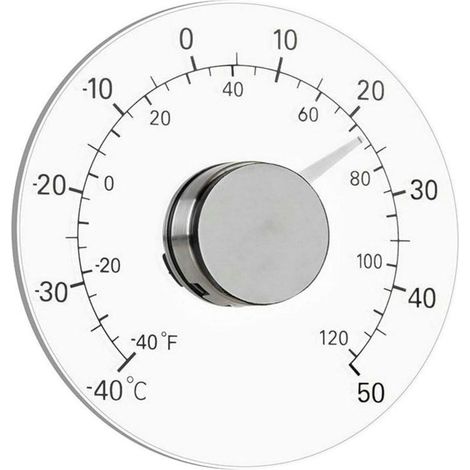 Thermomètre de fenêtre intérieur et extérieur, thermomètre météo (1/5)