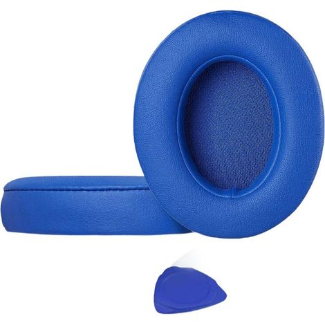Ersatz-Ohrpolster aus blauem Kunstleder für Beats Studio 2.0 und Studio 3.0 Kopfhörer (kabellos und kabelgebunden) (1/3)