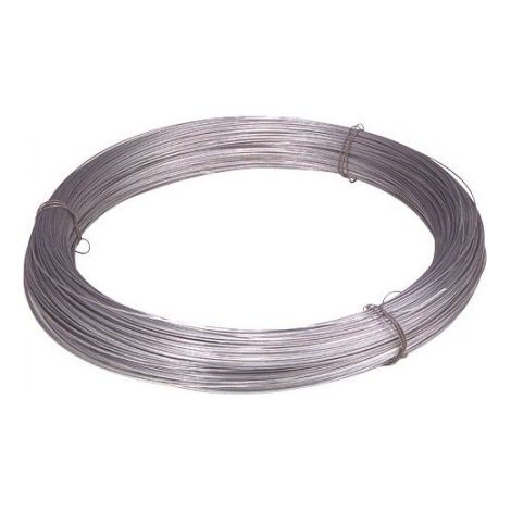 Filo Zincato Rotolo 5 kg. N. 15 - 2,4 mm.