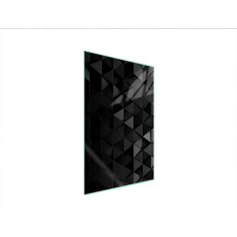 Glasschneidebrett 35x52 Schwarz