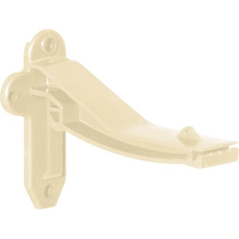 First Plast – Crochet bandeau PVC pour gouttière – Couleur sable – Résistant aux intempéries – Installation facile sur tuiles et bac acier (1/3)