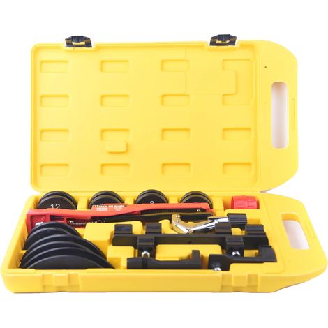Kit para doblar tubos, 7 cabezales de doblado, admite tubos de 6 a 22 mm, funcionamiento manual. (1/2)