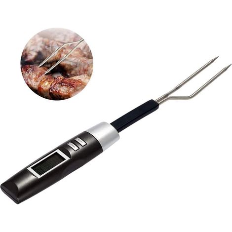 Thermomètre de cuisson à lecture instantanée pour la cuisine, barbecue, eau, lait, confiture, boissons chaudes (pile non incluse). (1/5)