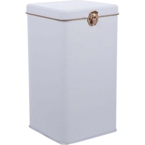 Boîte à thé en fer-blanc, bocal de rangement pour thé en vrac, récipient portable pour thé. (1/3)