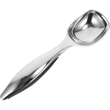 jojofuny Cuillère à Glace Ménagère en Acier Inoxydable Bords Lisses (1/5)