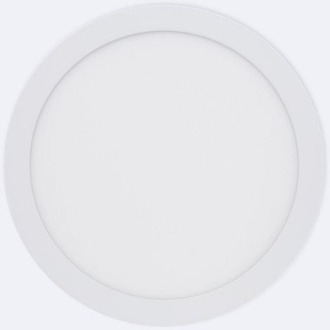 Plafón LED 24W Circular Aluminio Ø300 mm Regulable Dim To Warm Blanco