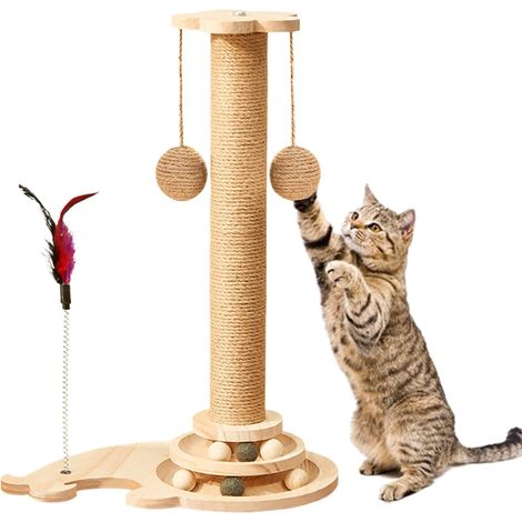 pour ChatJouet Plumes pour Chats DIntrieur Jouet Stimulant (1/5)