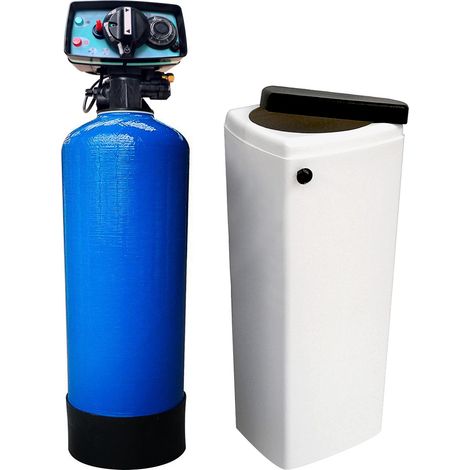 Descalcificador Bi-bloques 14l Toodo Fleck 5600 Mecánico Descalcificador De Agua Domestico