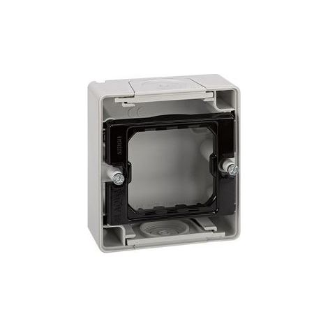 Simon 4400751-035 Waterproof housing base 1 element 44 aqua