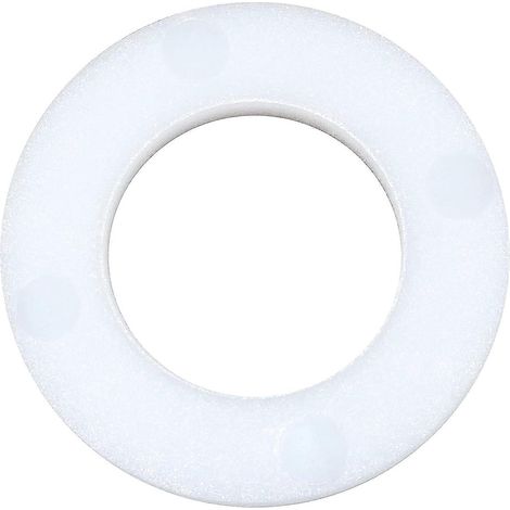 C48565 - Lot de 100 rondelles plates en polyamide/PA/nylon M10, diamètre extérieur 20 mm, épaisseur 2,3 mm - DIN 125 (1/3)