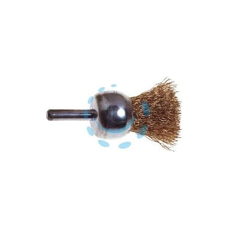 SPAZZOLA A PENNELLO FILI ACCIAIO - ø mm.16 codolo mm.6 per trapano PG 477.00