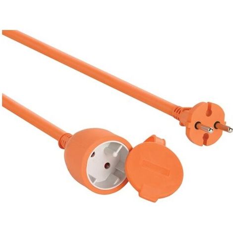 Rallonge - 25 M - 2G1.5 - H05VV-F 2x1.5 Mm² - 16 A - 250 V - 3500 W - IP20