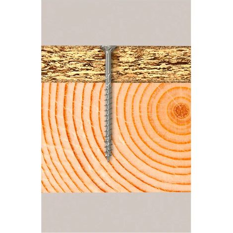 Fischer PowerFast II FPF II CTP tornillo para madera blanco 3 mm 35 mm (1/3)