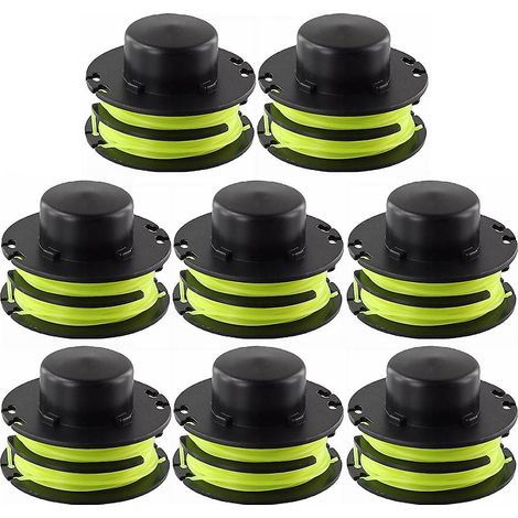 10 bobines de fil pour tondeuse à gazon Ryobi RLT3025F / RLT3025S / RLT3525S, bobine de corde en nylon, RAC119 (1/5)