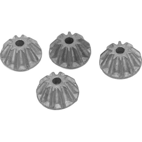 Ensemble de 4 moteurs à pignon en alliage de zinc 10T, compatible avec les accessoires de voiture télécommandée 144010 124016 124017 124018 124019 124007. (1/5)