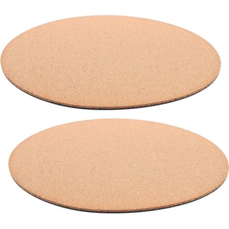 Tapis en liège pour pots de fleurs, 4 pièces pratiques pour les plantes. (1/5)