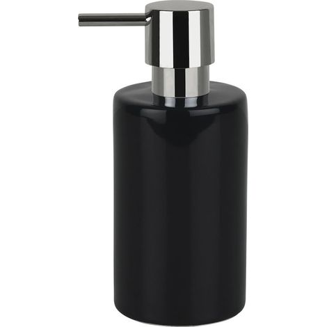 Spirella Distributeur de savon Céramique TUBE Noir (1/2)