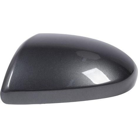 Left Wing Mirror Cover, Gray, Compatible with Mazda 2007-2014, Replacement Part (1/4)