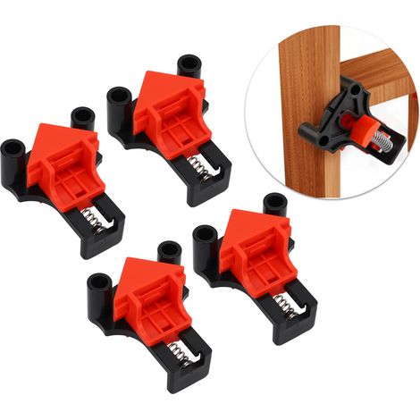 Équerre de serrage à angle droit pour le travail du bois (5-22 mm), règle d'angle 60/90/120°, équerre d'angle à 90° pour le travail du bois, outil de mesure pour le travail du bois (1/5)