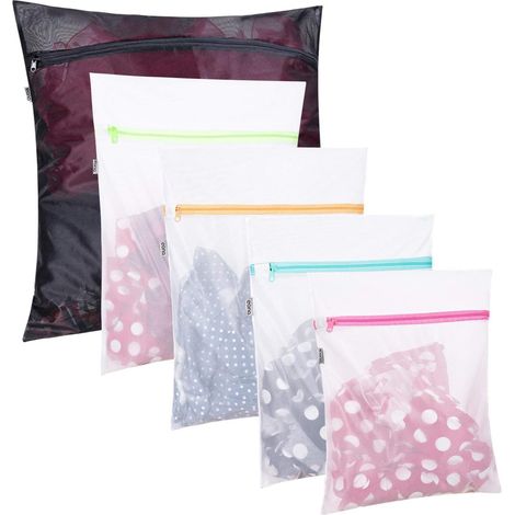 Ensemble de 5 sacs à linge – 1 très grand, 2 grands et 2 moyens