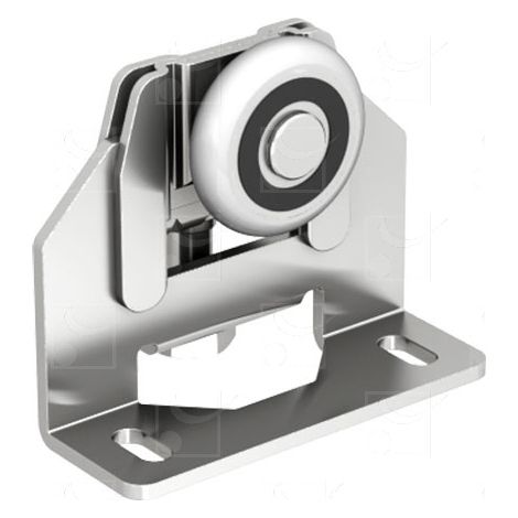 Monture de fixation sur chant Tubel pour panneaux jusqu'à 30 kg - 1 pièce - MANTION SAS - 0030 (1/2)