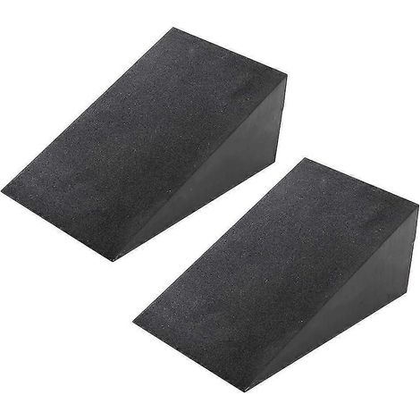 2 Yogamatten, verstellbare Kniebeugenrampe, Schrägbrett für Kniebeugen und Kreuzheben (1/5)