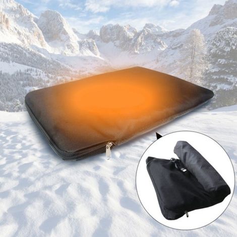 Tabouret Chauffant - 50 °C - Extérieur Camping Jardin - USB Rechargeable - Antidérapant - 1 Pièce (1/5)
