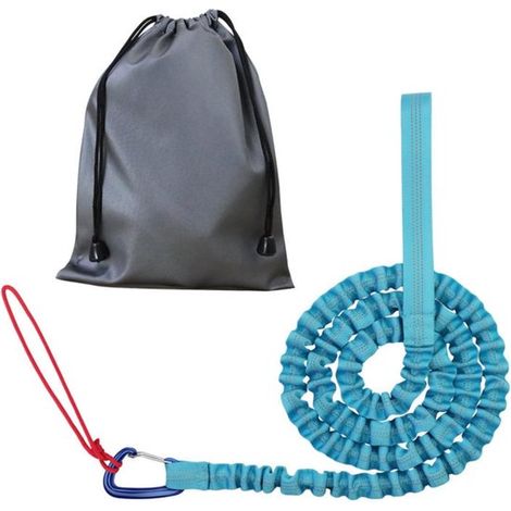 Corda da traino per bicicletta da esterno - corda da traino per mountain bike per bambini - corda di resistenza genitore e figlio - corda da traino portatile per bicicletta - accessori per bicicletta (1/5)
