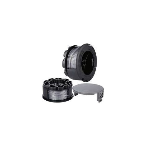 F016800570 Carrete de repuesto para desbrozadora, Φ1,6 mm, 6 m, para los modelos de desbrozadoras BOSCH: Universal GrassCut 18 / Universal GrassCut 18-26 / Universal GrassCut 18-260 Cabezales de trill (1/4)
