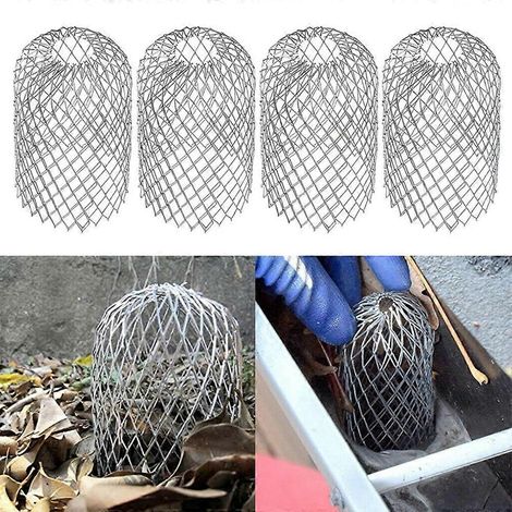 Grilles de gouttière en aluminium, protections de gouttière métalliques, plaques de protection pour gouttière de maison, avant-toit, fossé, égout (1/5)