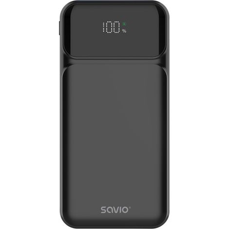 Savio BA-08 batería externa Polímero de litio 1000 mAh Negro