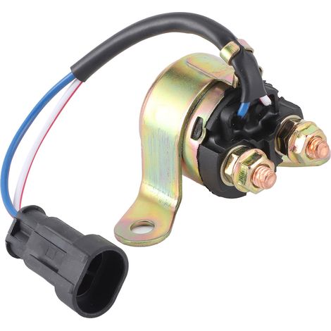 Solénoïde de relais de démarreur 4012001 de remplacement, adapté pour Polaris Sportsman/Ranger/ Scrambler/ Hawkeye (1/5)
