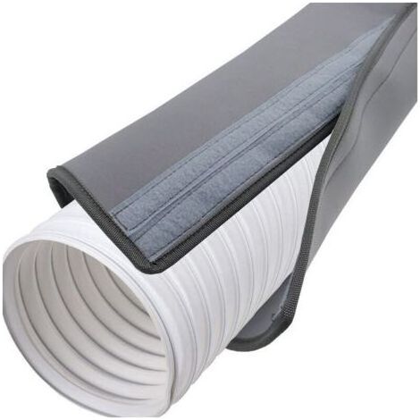 Housse de tube de climatiseur portable, Couverture de tube de climatiseur portable, manchon de protection anti-poussière, housse de tuyau isolée thermiquement pour tuyau d'échappement AC 5921in/15050C (1/4)