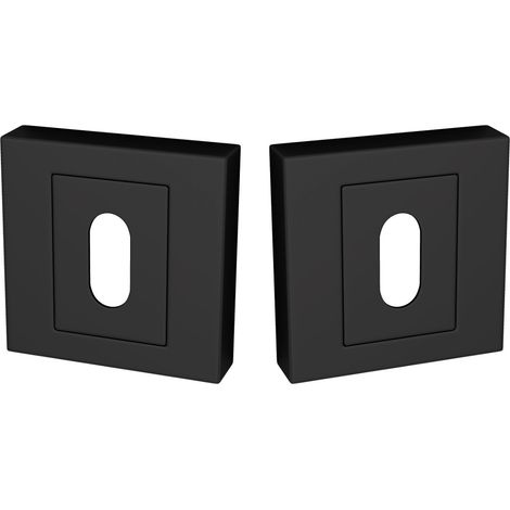 Kurzes quadratisches Schlüsselsymbol Schwarz (1/2)