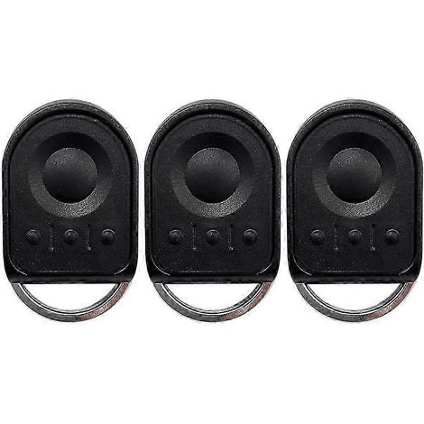Lot de 3 télécommandes de porte de garage pour ouvre-porte Somfy Keygo Keytis 2 NS RTS 4 433 MHz (azote) (1/5)