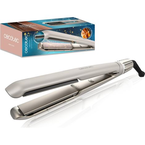 Piastra per capelli stretta con piastre mobili e plasma per capelli senza crespo