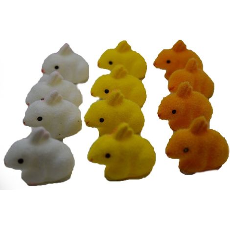 Coniglio Decorazioni pasquali addobbi di pasqua ornamento casa regalo 4cm set da 12 (1/5)