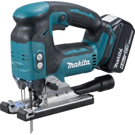 Akku-Pendelhubsäge 135mm BL LXT 18V + 1x BL1860B - MAKITA DJV181G1 (1/5)