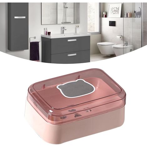 Taschentuchbox Deckel aus Kunststoff eleganter Ständer